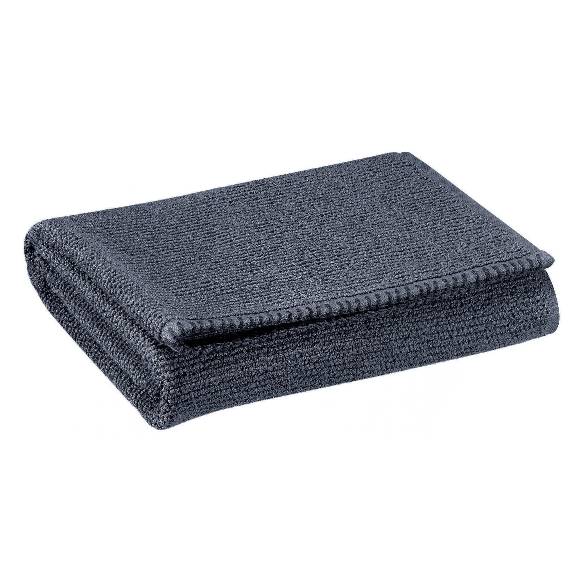 BORA - Drap de douche  en coton ombre 70 x 130