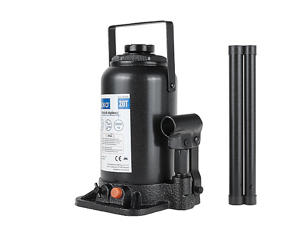 Cric Hydraulique À Colonne 20 T GEKO Pour Véhicules Lourds Et Entreprises