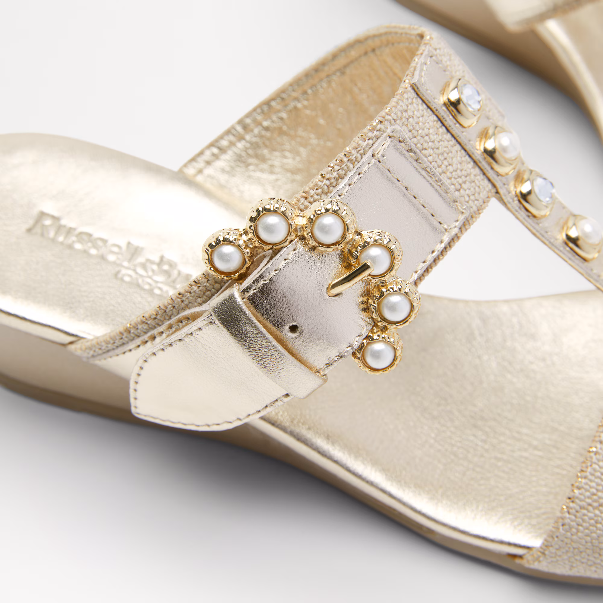 Orbit<br>Pearl Embellished Wedge