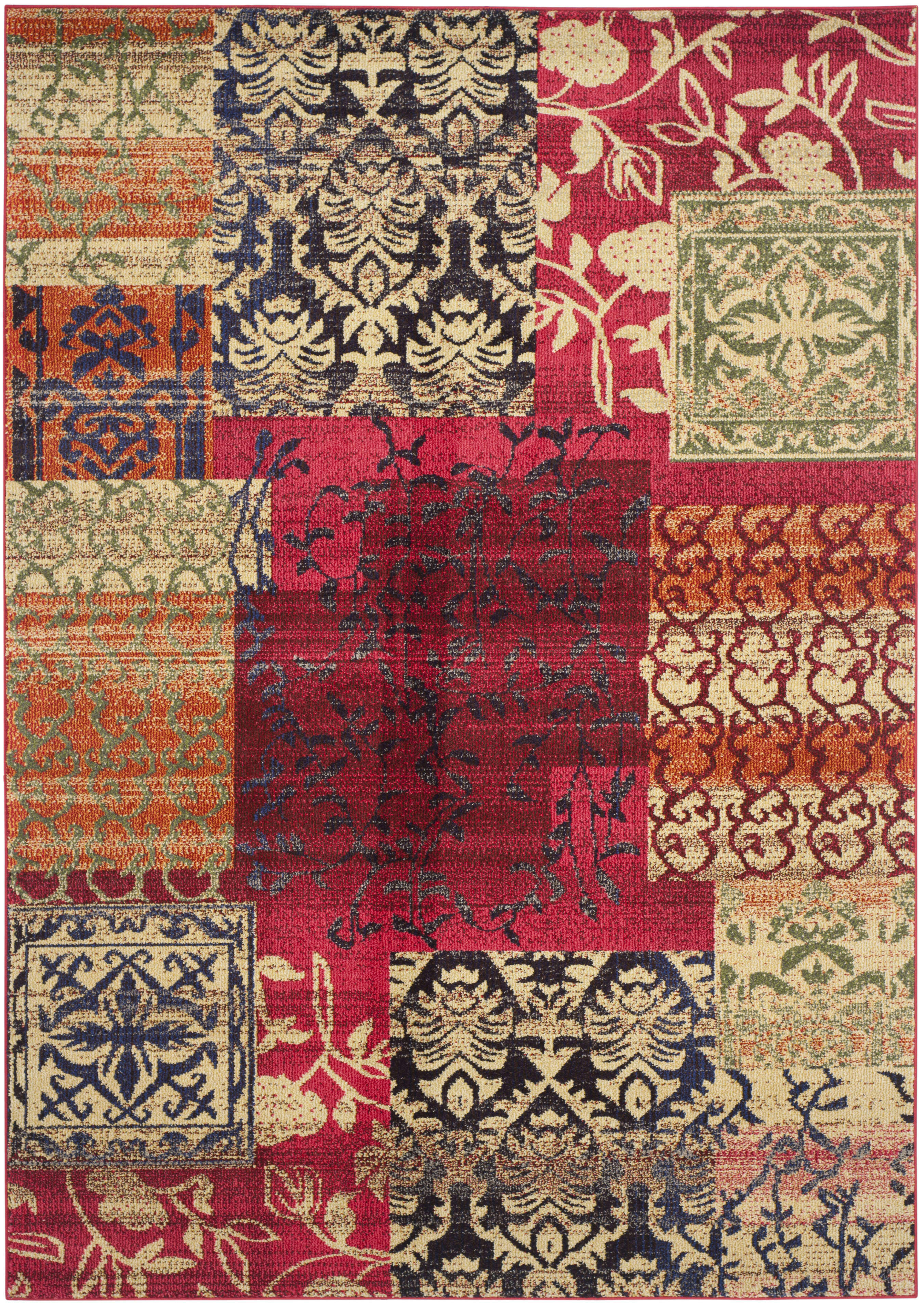 MONACO - Tapis de salon interieur en multicolore, 201 x 279 cm