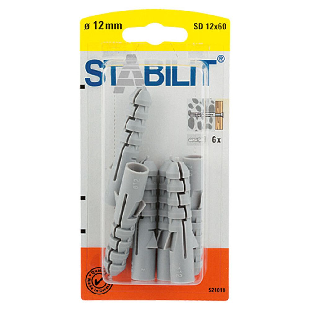 EKSPANDERPLUGG STABILIT 12X60MM 6STK