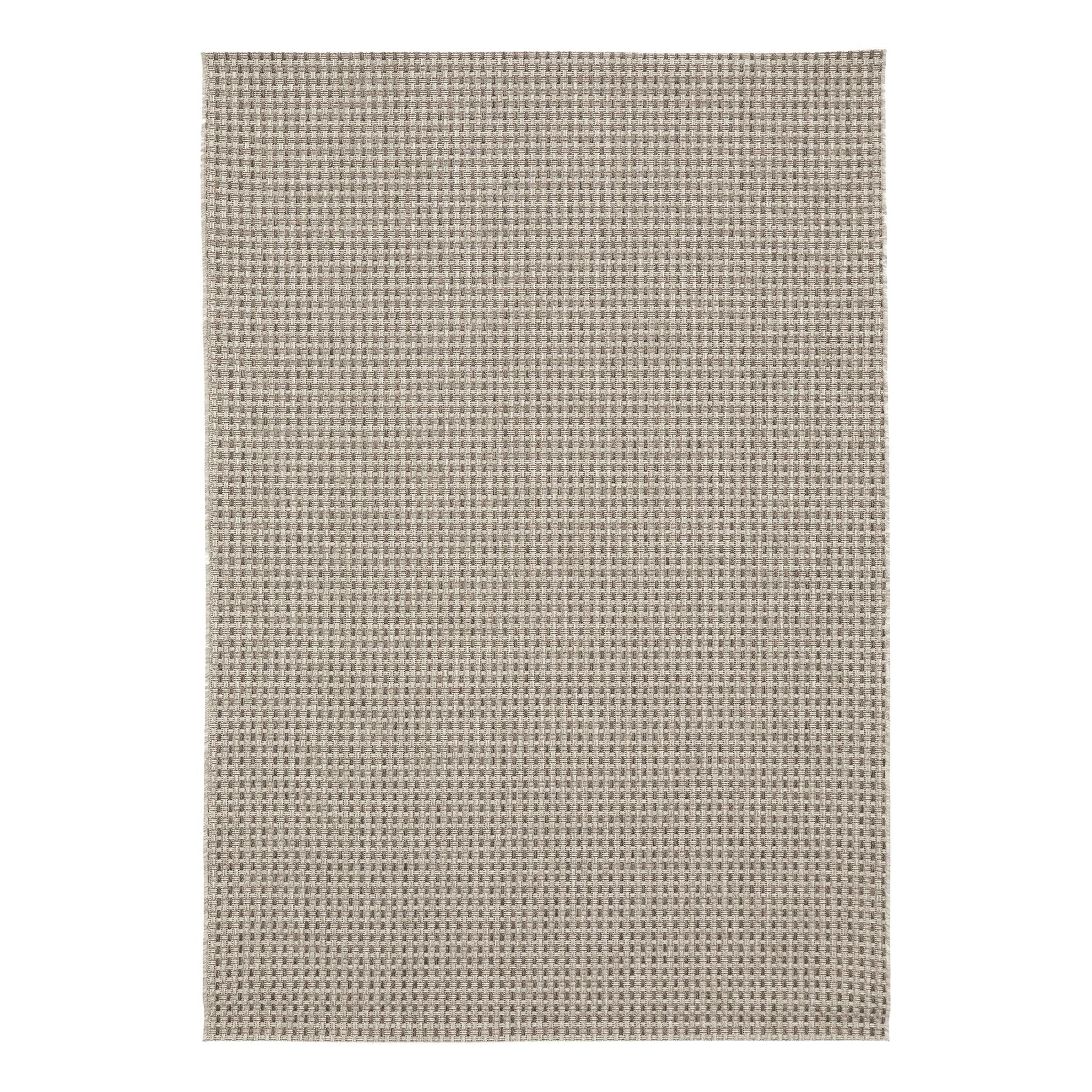 AFK Living vloerkleed Pienza - voor binnen en buiten - grijs - 140 x 200 cm