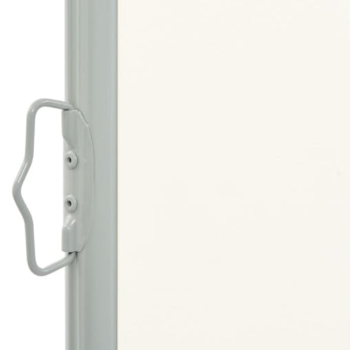 NNEVL Patio Retractable Side Awning 140 x 300 cm Cream