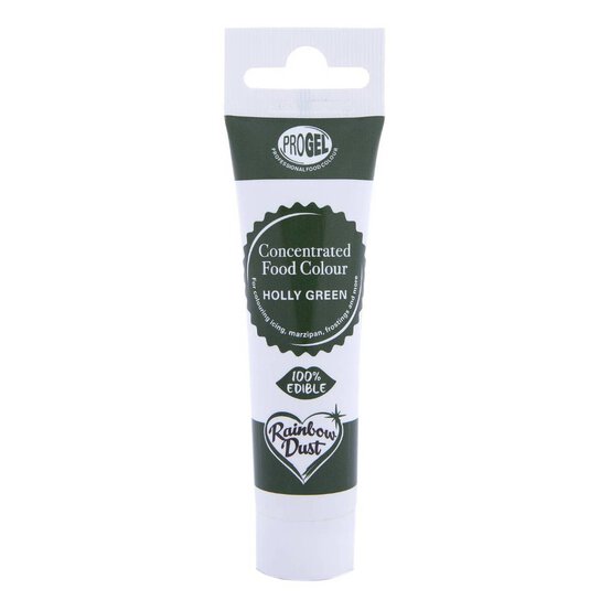 Rainbow Dust Holly Green ProGel Food Colouring 25g