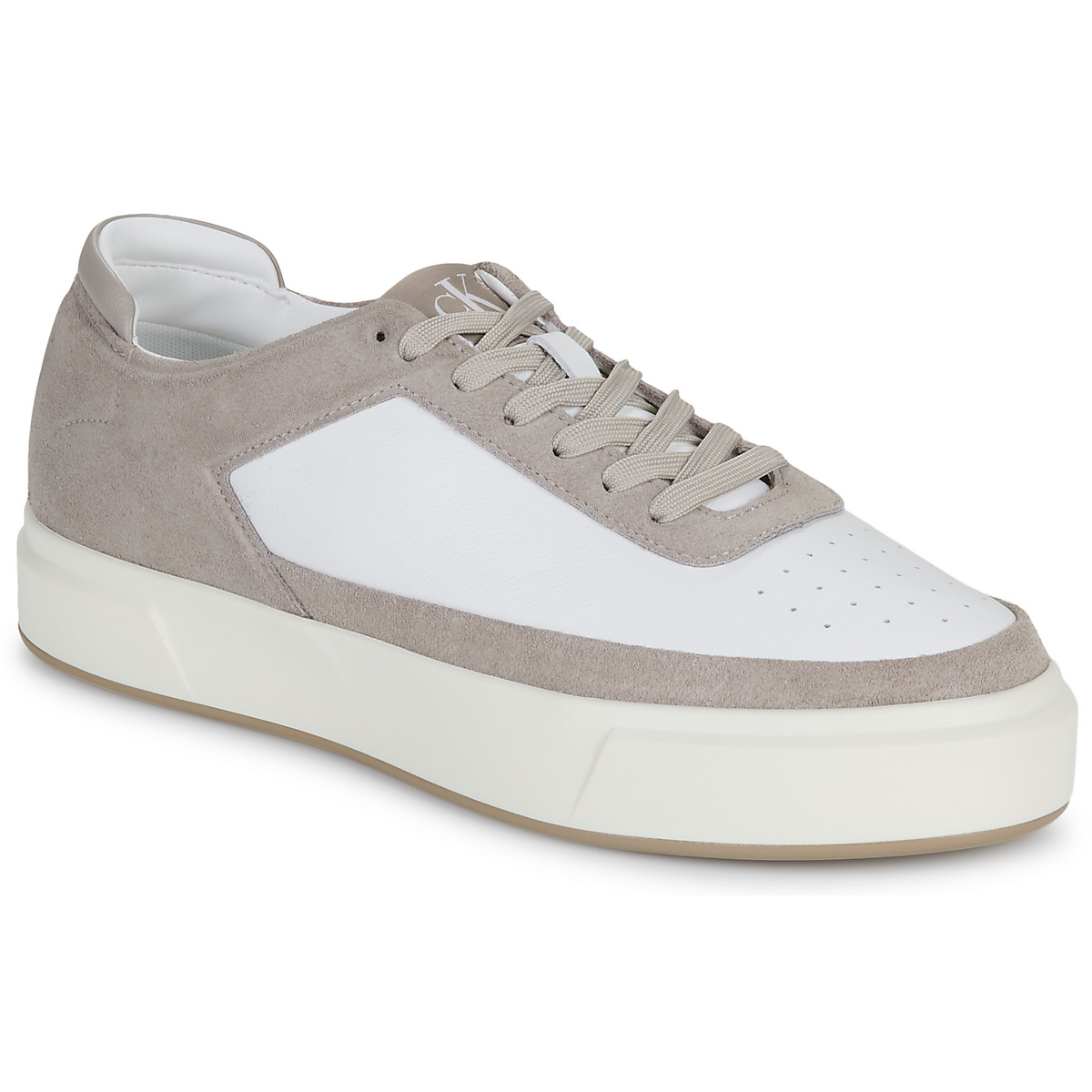 Calvin Klein Jeans - BASKET CUPSOLE LACEUP LTH-SU - White / Grey