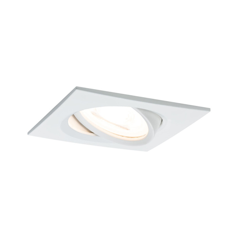 Spot encastrable LED Nova blanc GU10 blanc chaud IP23 6,5 W PAULMANN