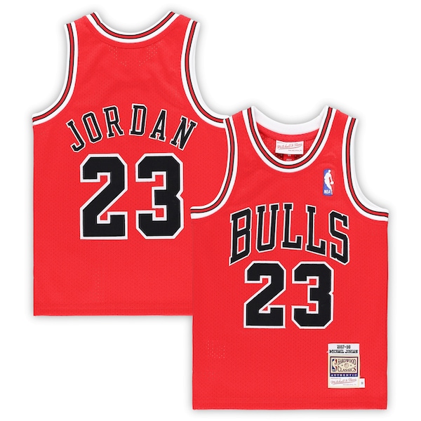 Michael Jordan Chicago Bulls Preschool 1997/98 Hardwood Classics Authentic Jersey - Red/Black/White