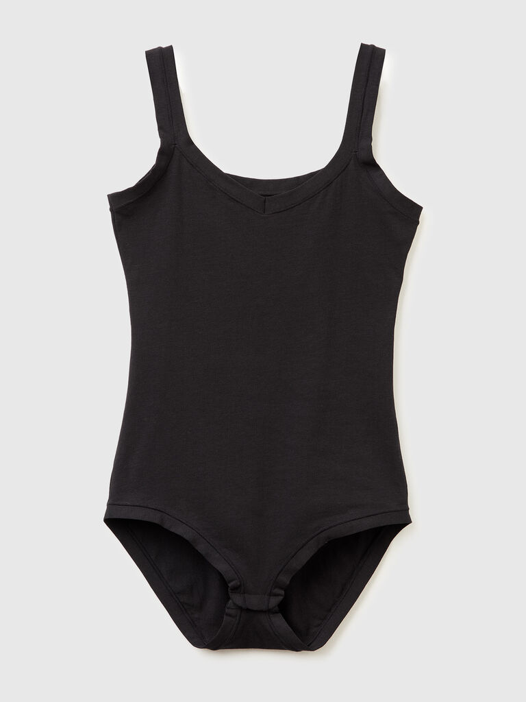 Super stretch cotton bodysuit