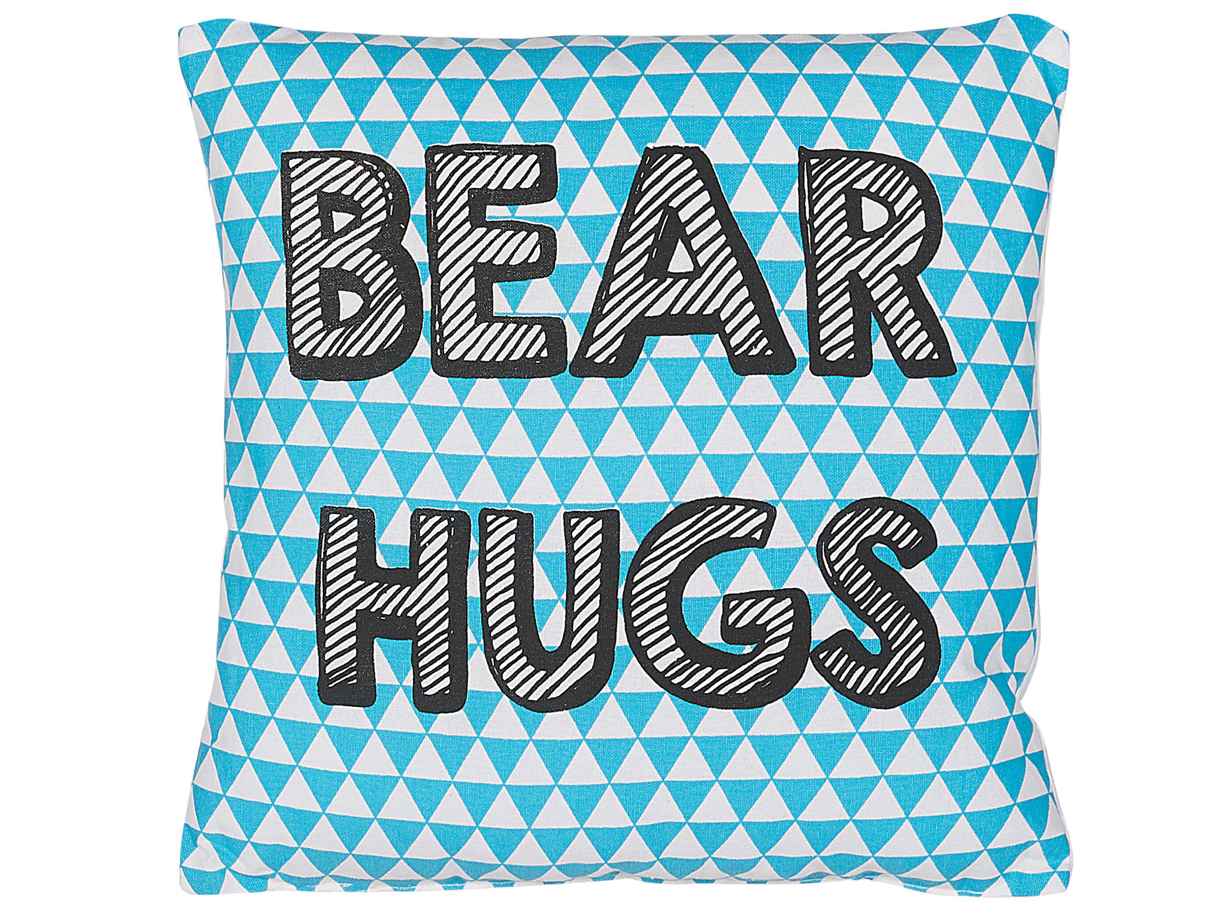 Throw Cushion RADZKOT Cotton 40 x 40 cm Blue