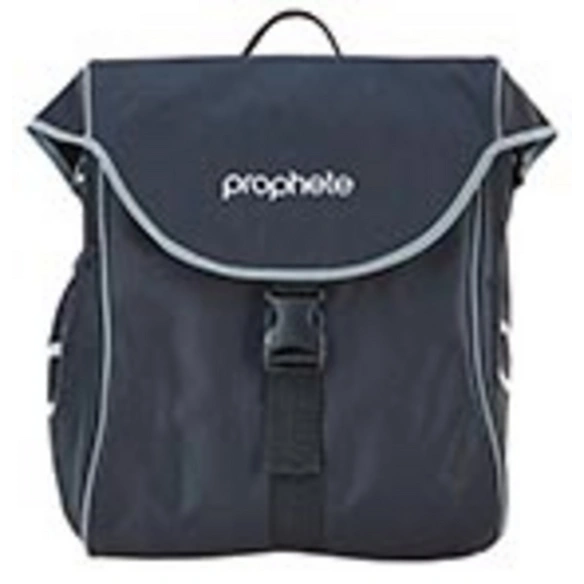 Seitenpacktasche, wasserabweisend, 20L, schwarz, Polyester