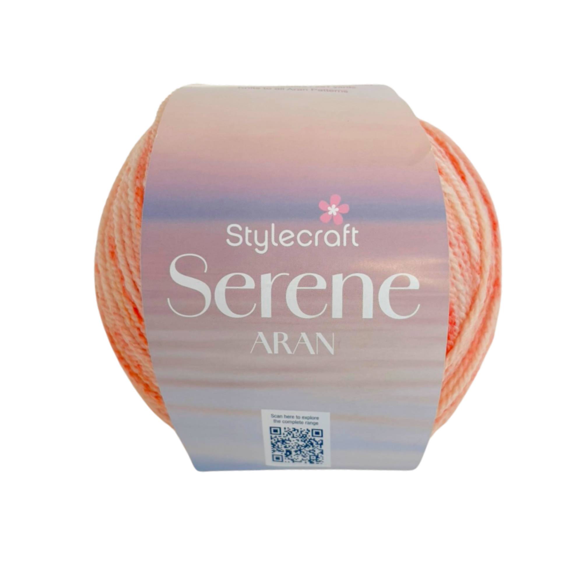Stylecraft Quiet Coral Serene Aran 100g