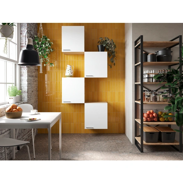 Hängeschrank »Merle«, BxHxT: 200 x 224,4 x 224,4 cm, weiß