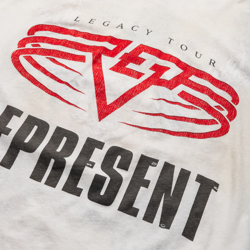 Represent Reversible Living Legacy Tour Tee - Washed Ecru