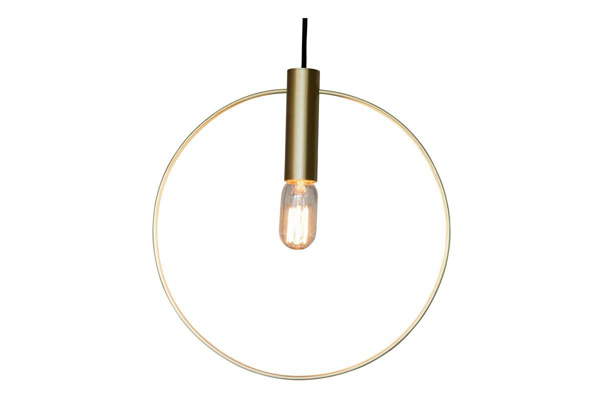 OOHALT - Grande suspension en métal doré