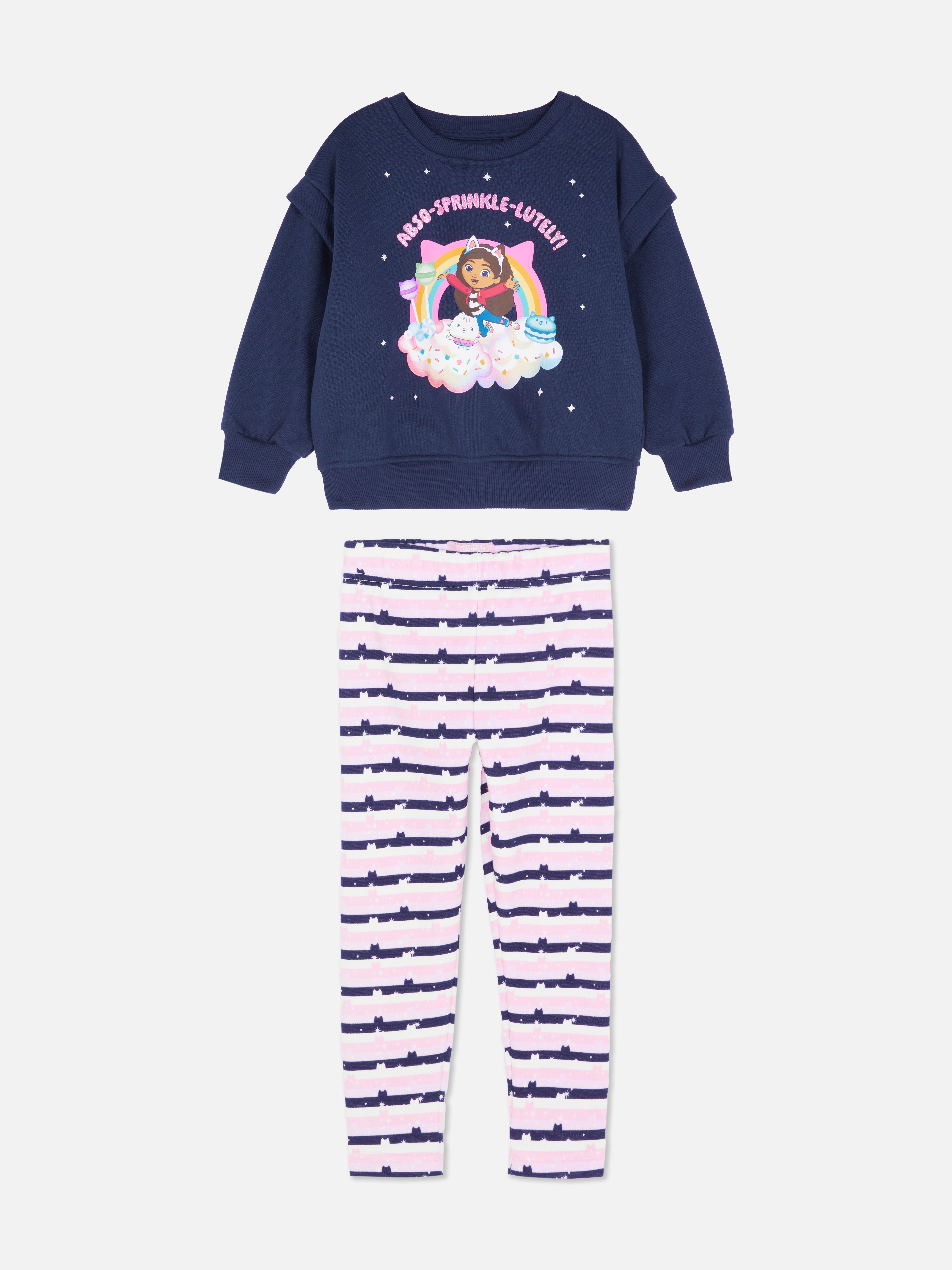 1.5-8yrs | Gabby’s Dollhouse Sweatshirt and Leggings Set