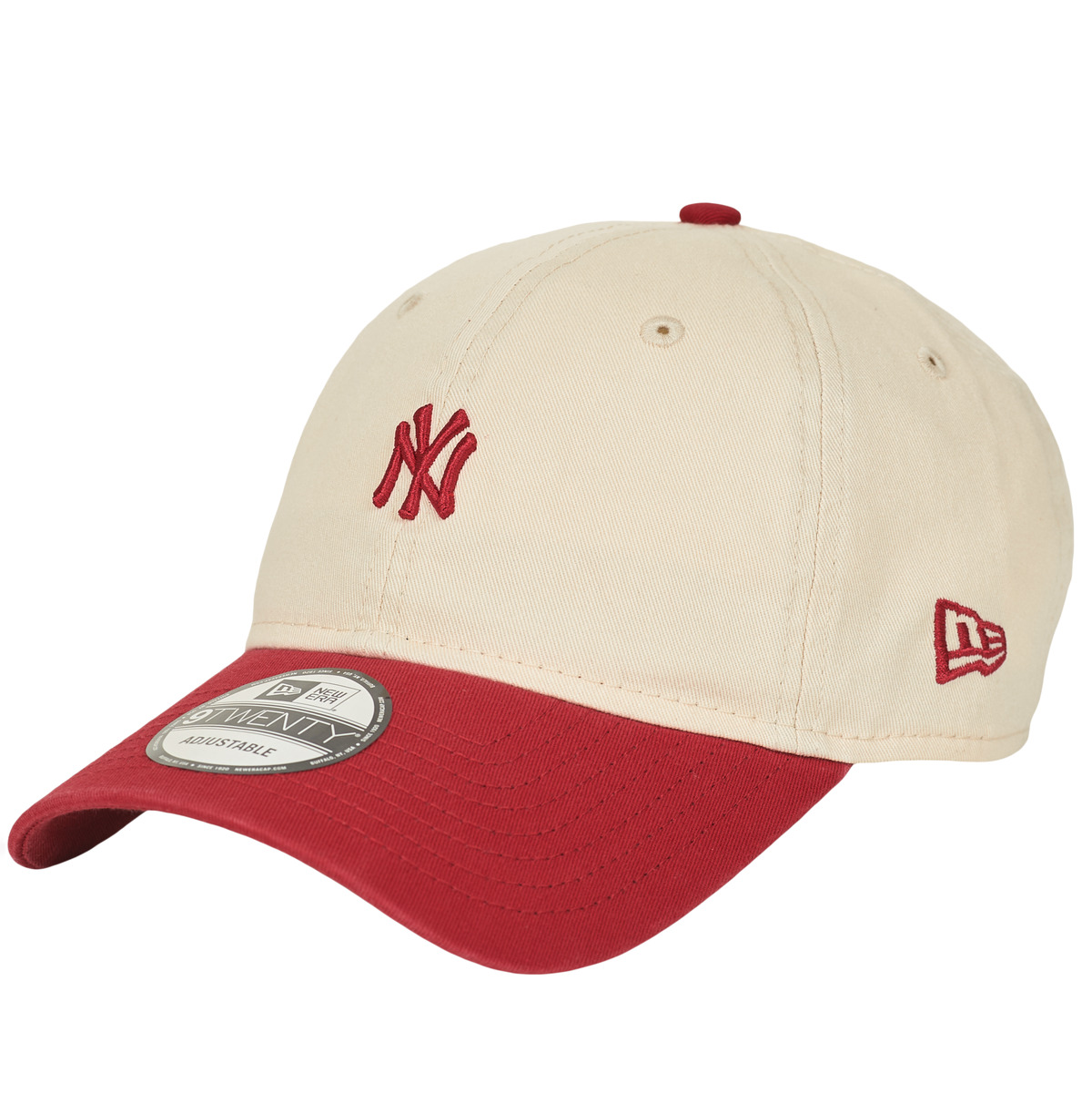 New-Era - MINI WASHED 9TWENTY® NEW YORK YANKEES - White / Red