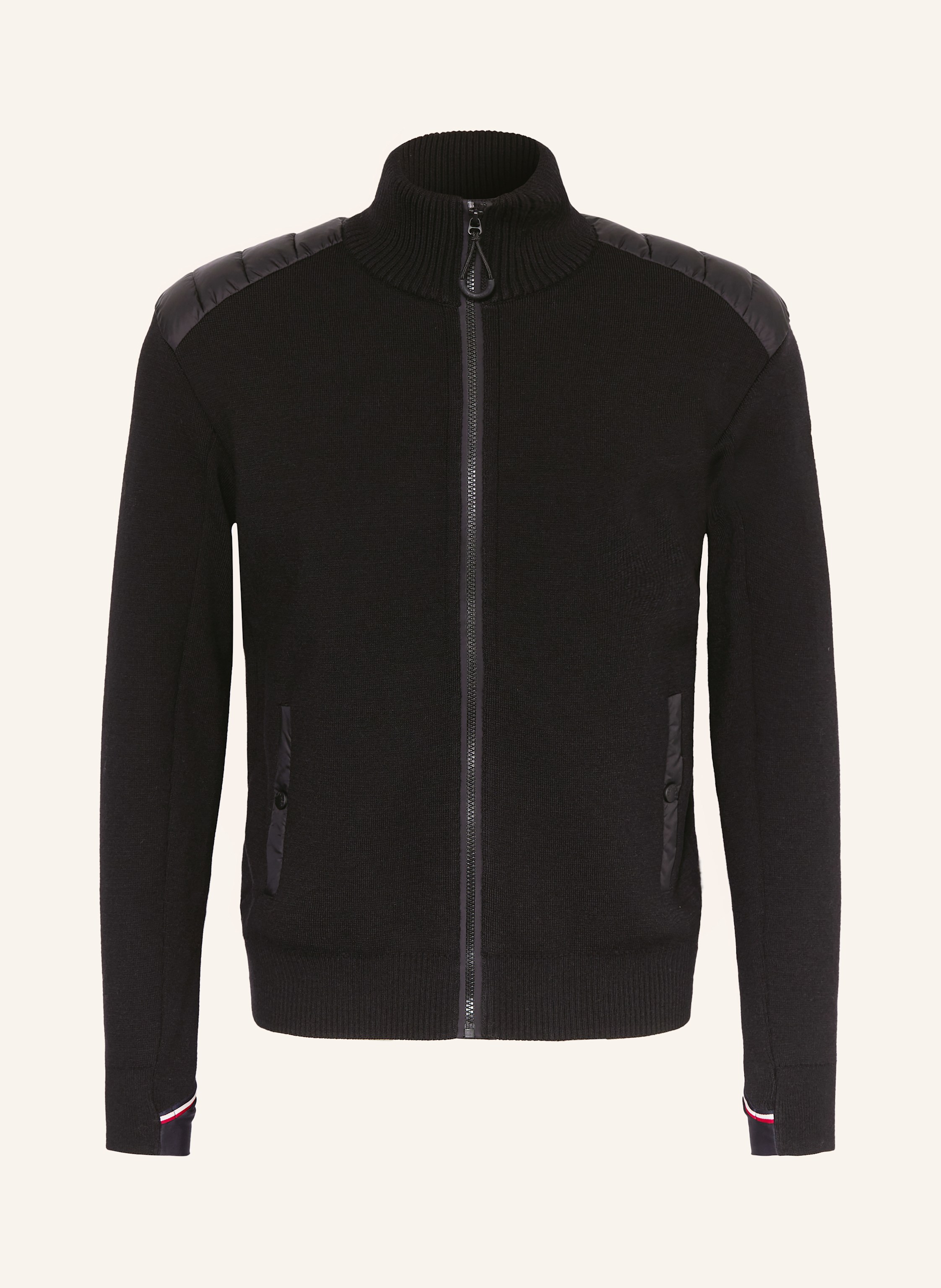 MONCLER GRENOBLE Strickjacke im Materialmix