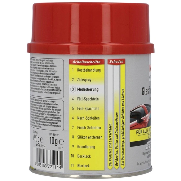 Glasfaserspachtel, 500 g