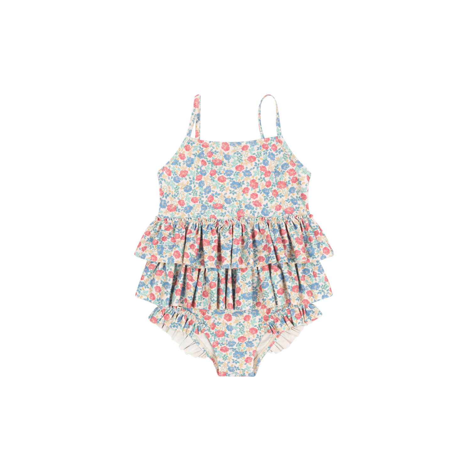 Manuca Frill Swimsuit, fiola
