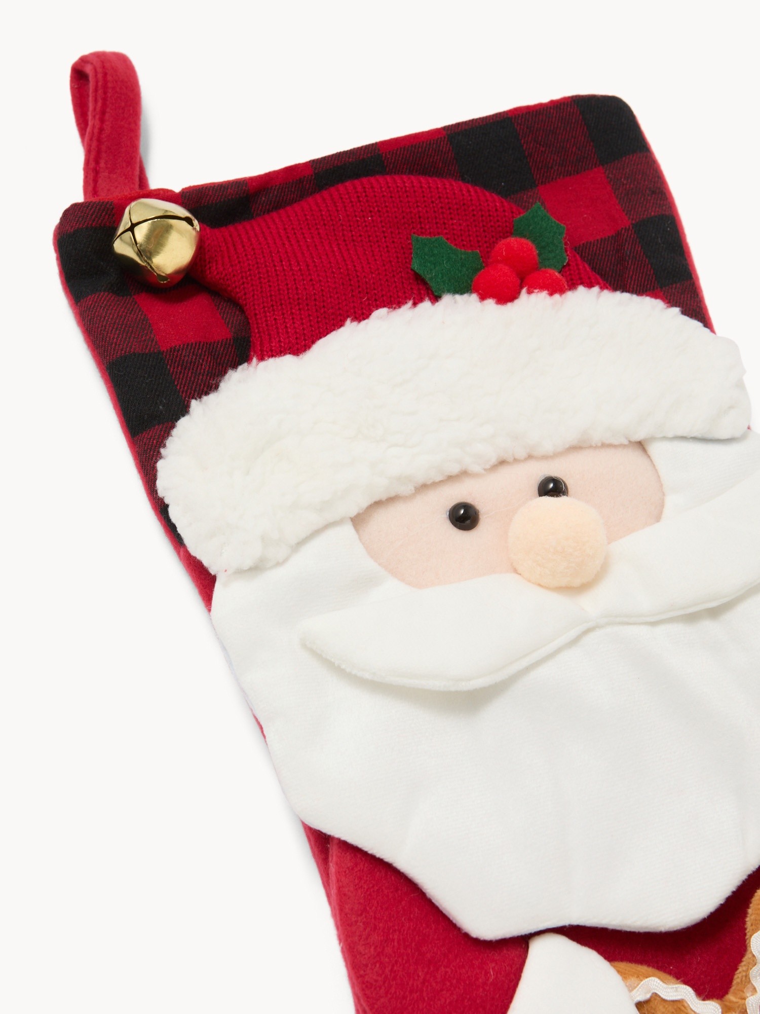 Calza natalizia Babbo Natale