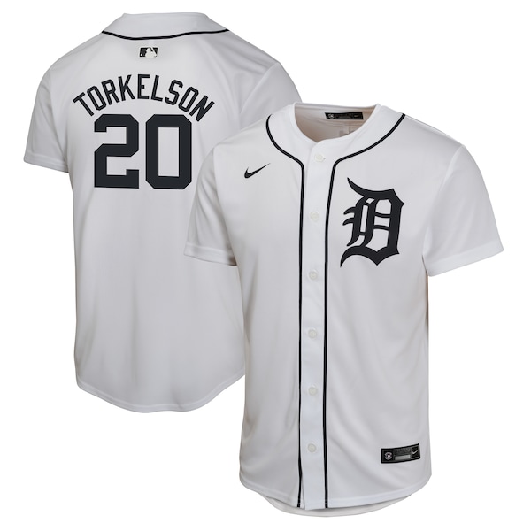Spencer Torkelson Detroit Tigers Nike Youth Home Game Player Jersey - White