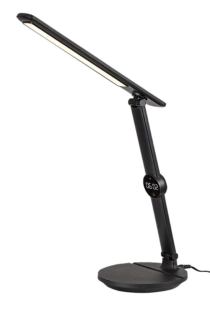 Lampka biurkowa nowoczesna ISAK czarna LED 9W wys:38cm Rabalux