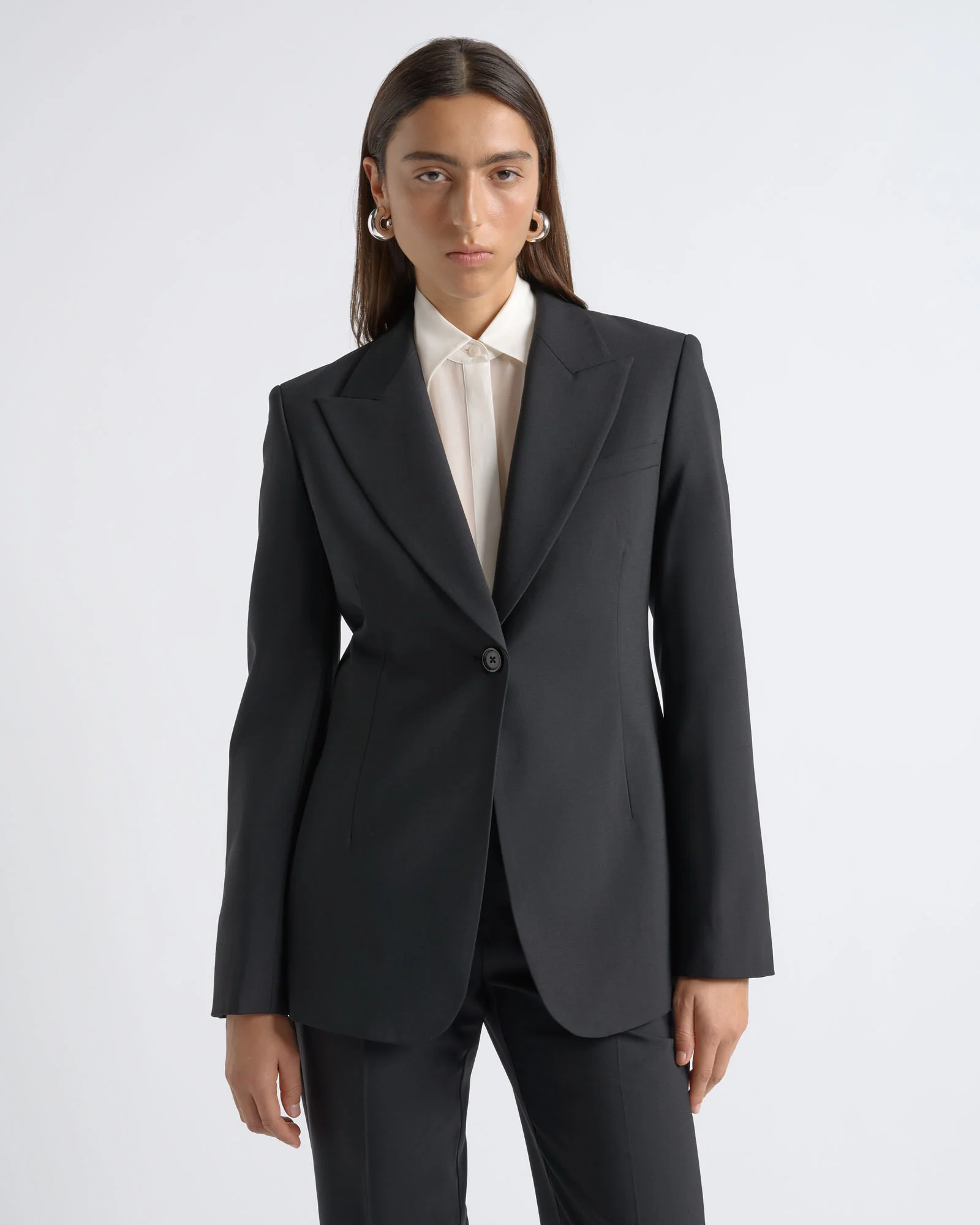 Single Breasted Slim Fit Blazer