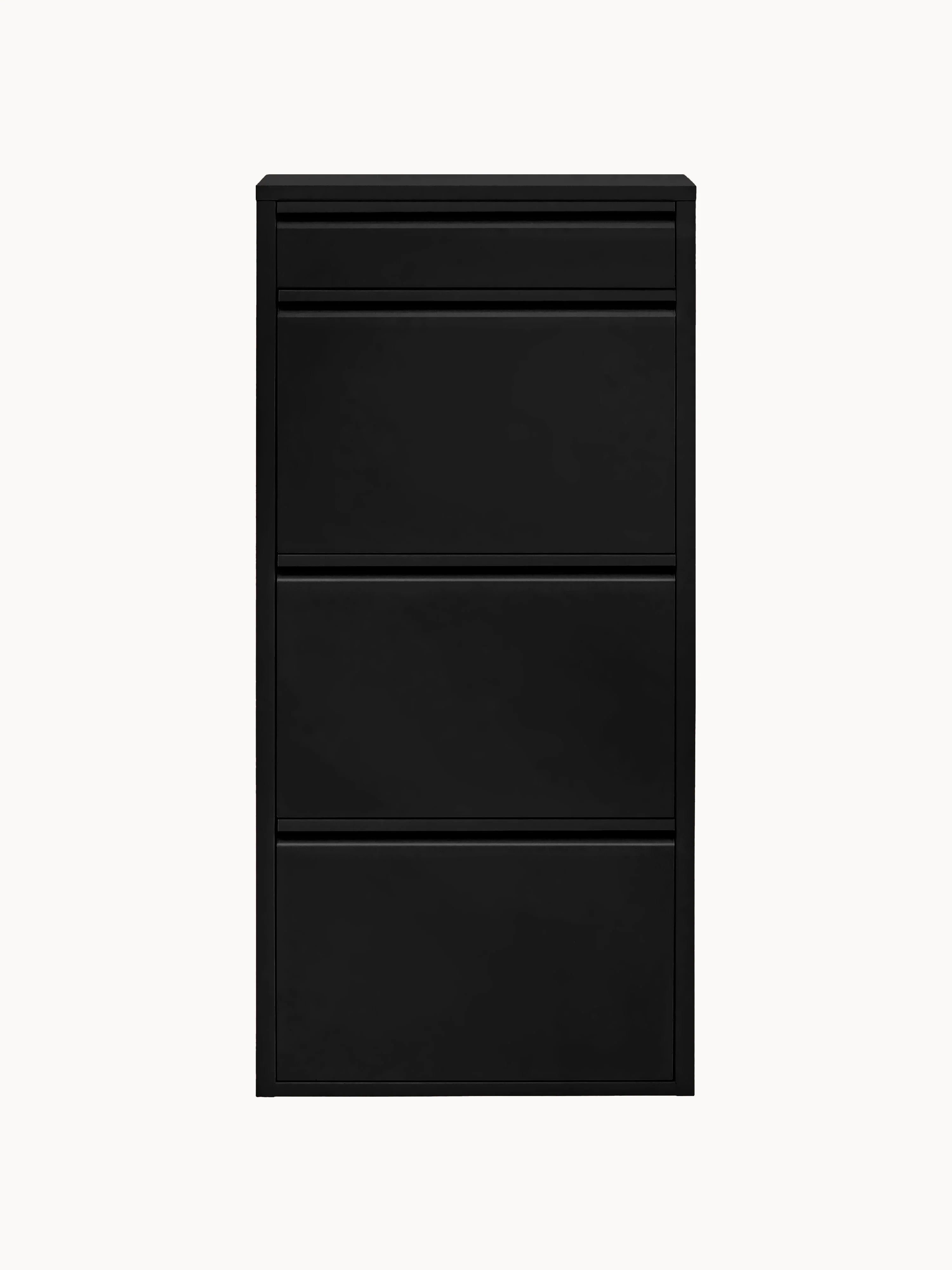 Wand-Schuhschrank Caruso mit Klappfächern