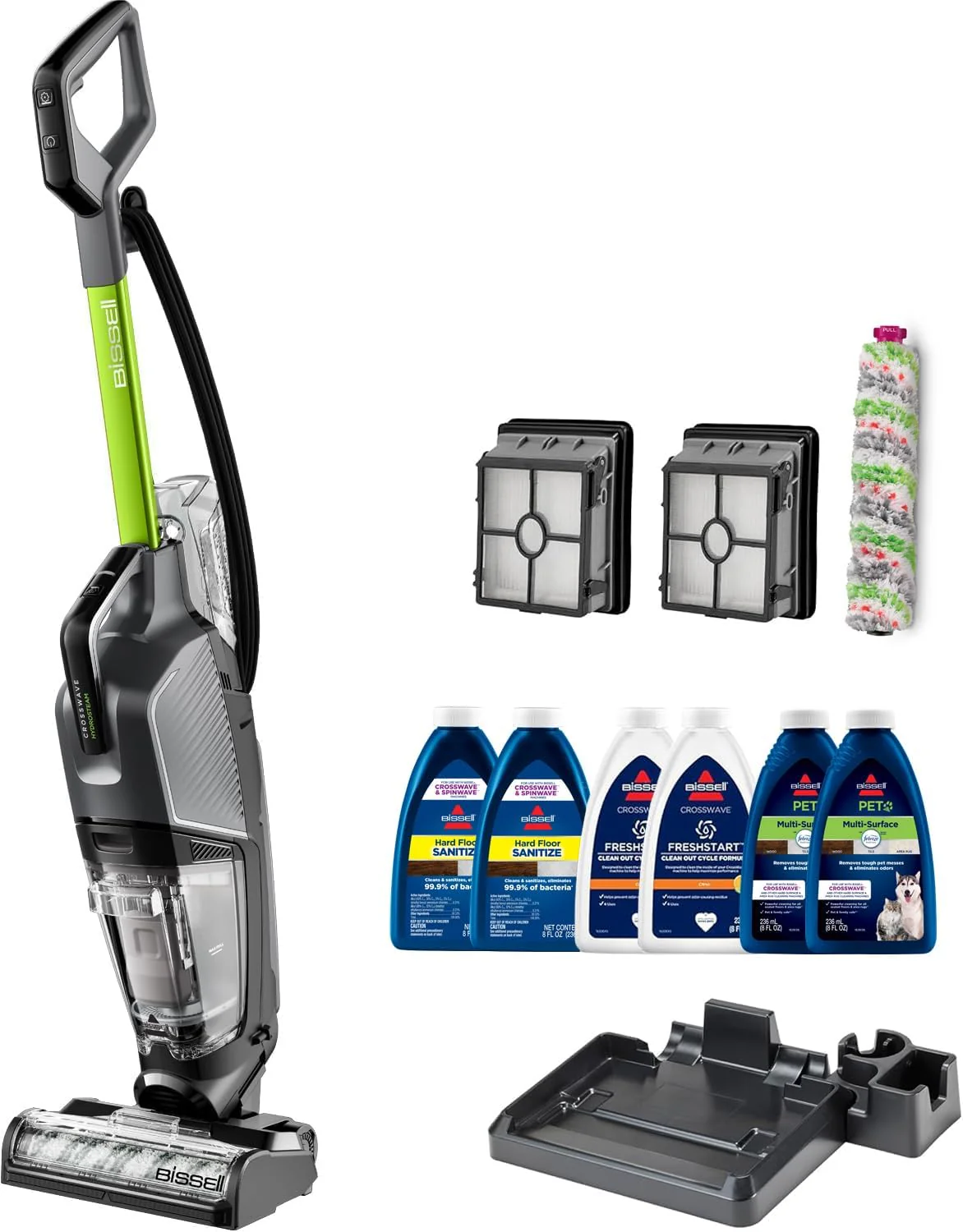 Wet Dry Vac, Multi-Purpose Vacuum, Wash, and Steam, Sanitize Formula Included, 35151(Modern)