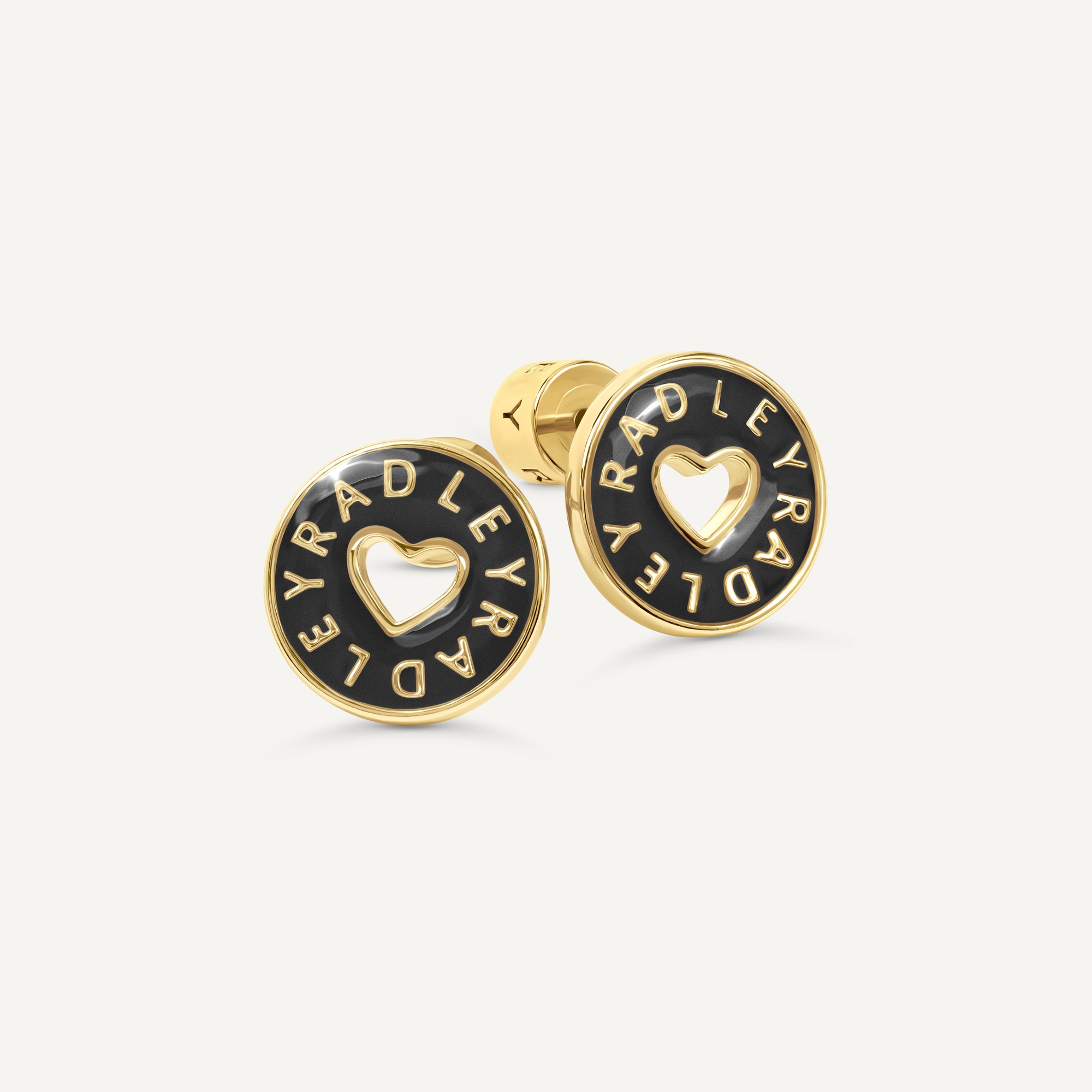 Sion Close - Heart Cut Out Earrings