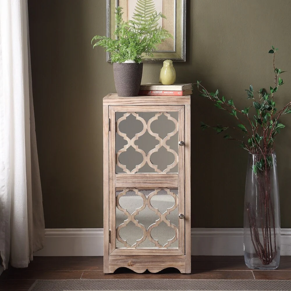 Grange Natural 1-shelf Cabinet with Knob Door Handle