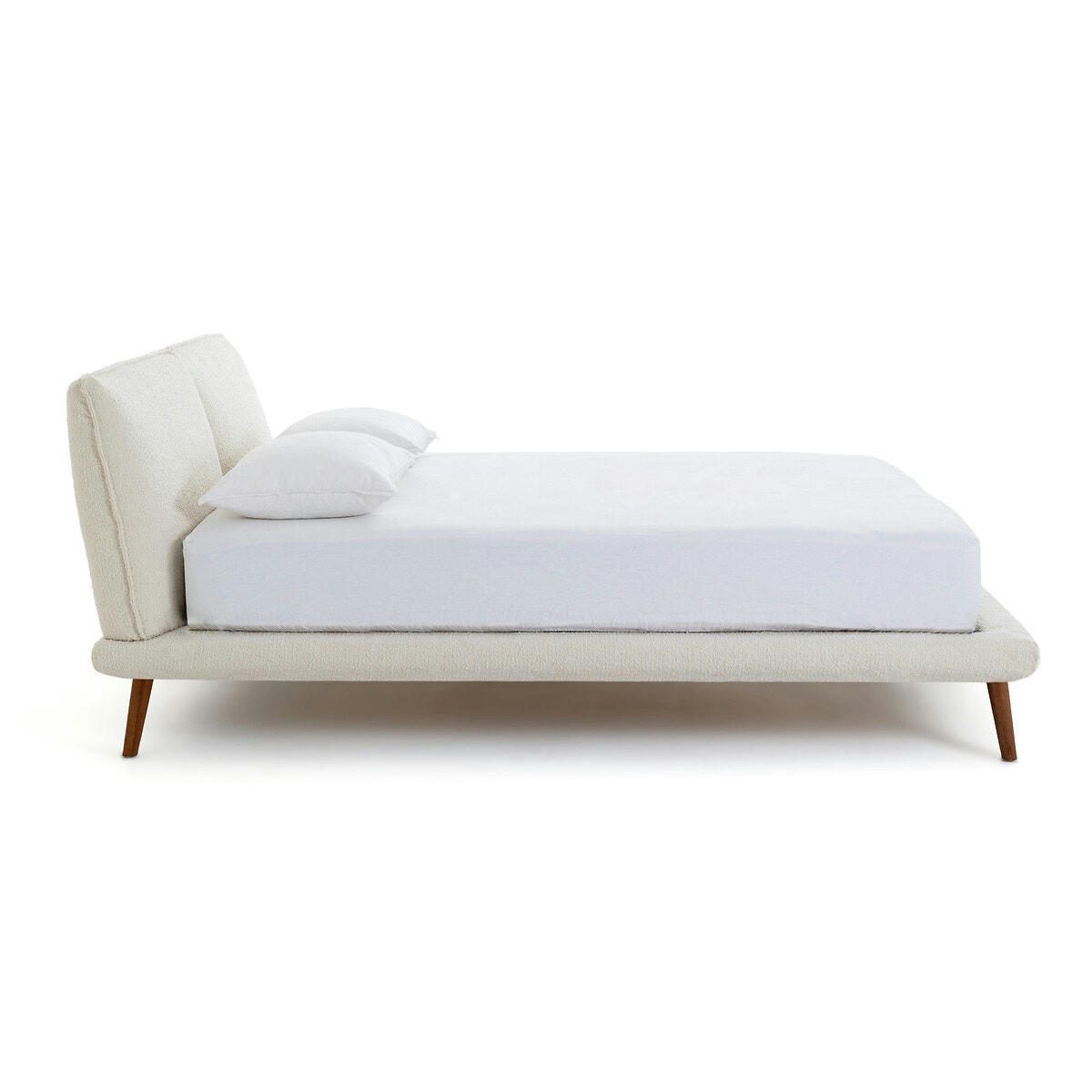 Lit bouclette + sommier, Aurore design E. Gallina