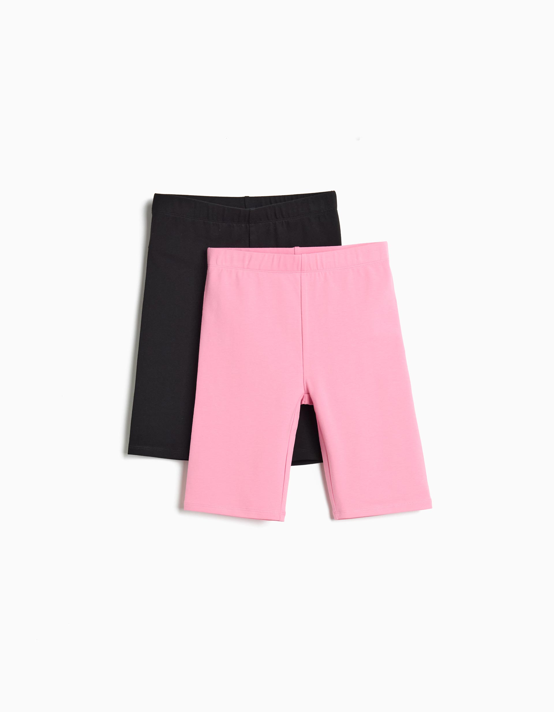 Pack 2 Leggings, Menina, Rosa