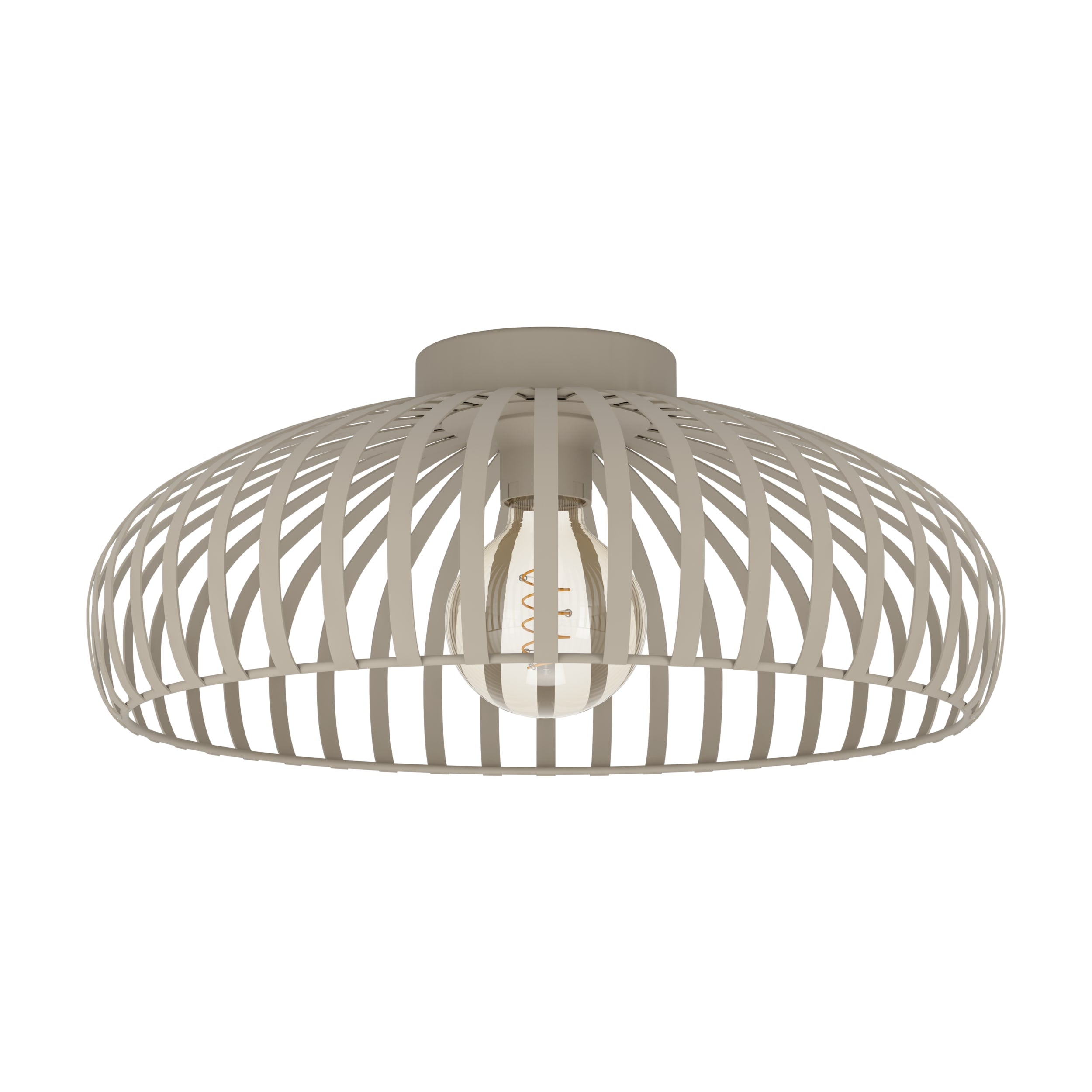 EGLO plafondlamp Mogano 3 - e27 - zandkleur