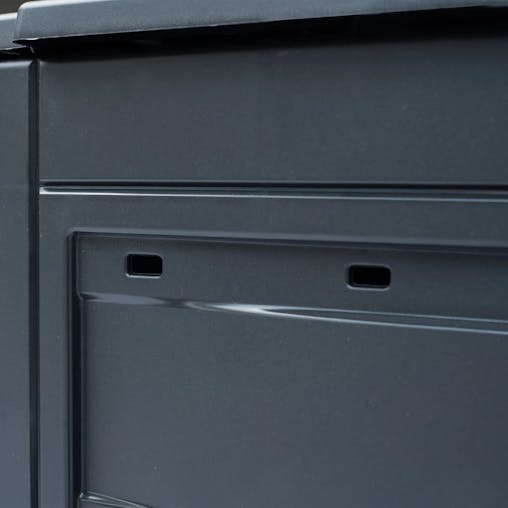 NNEVL Garden Composters 3 pcs Grey 60x60x73 cm 780 L