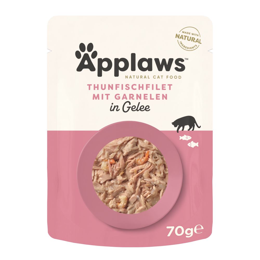 Applaws Pouches in Jelly Wet Cat Food Mega Pack 32 x 70g