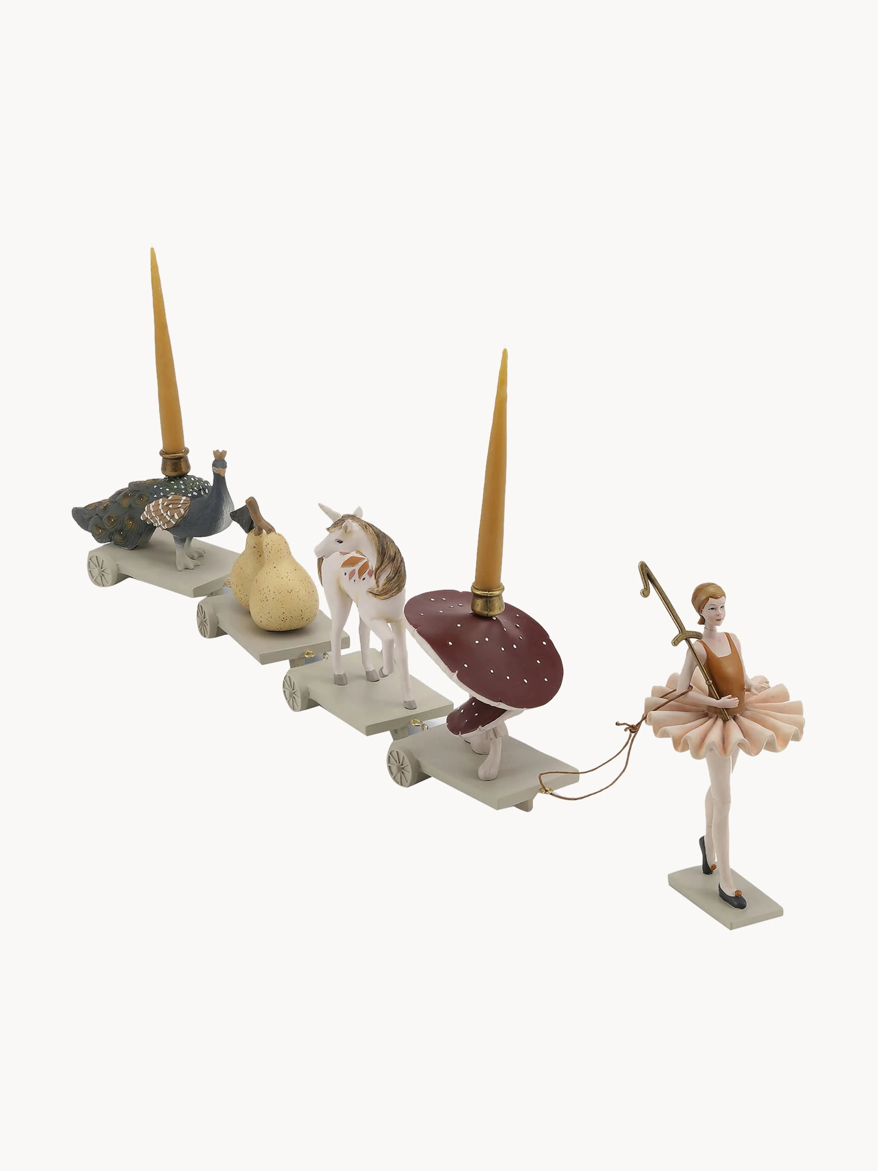 Handgefertigter Deko-Geburtstagszug Ballerina