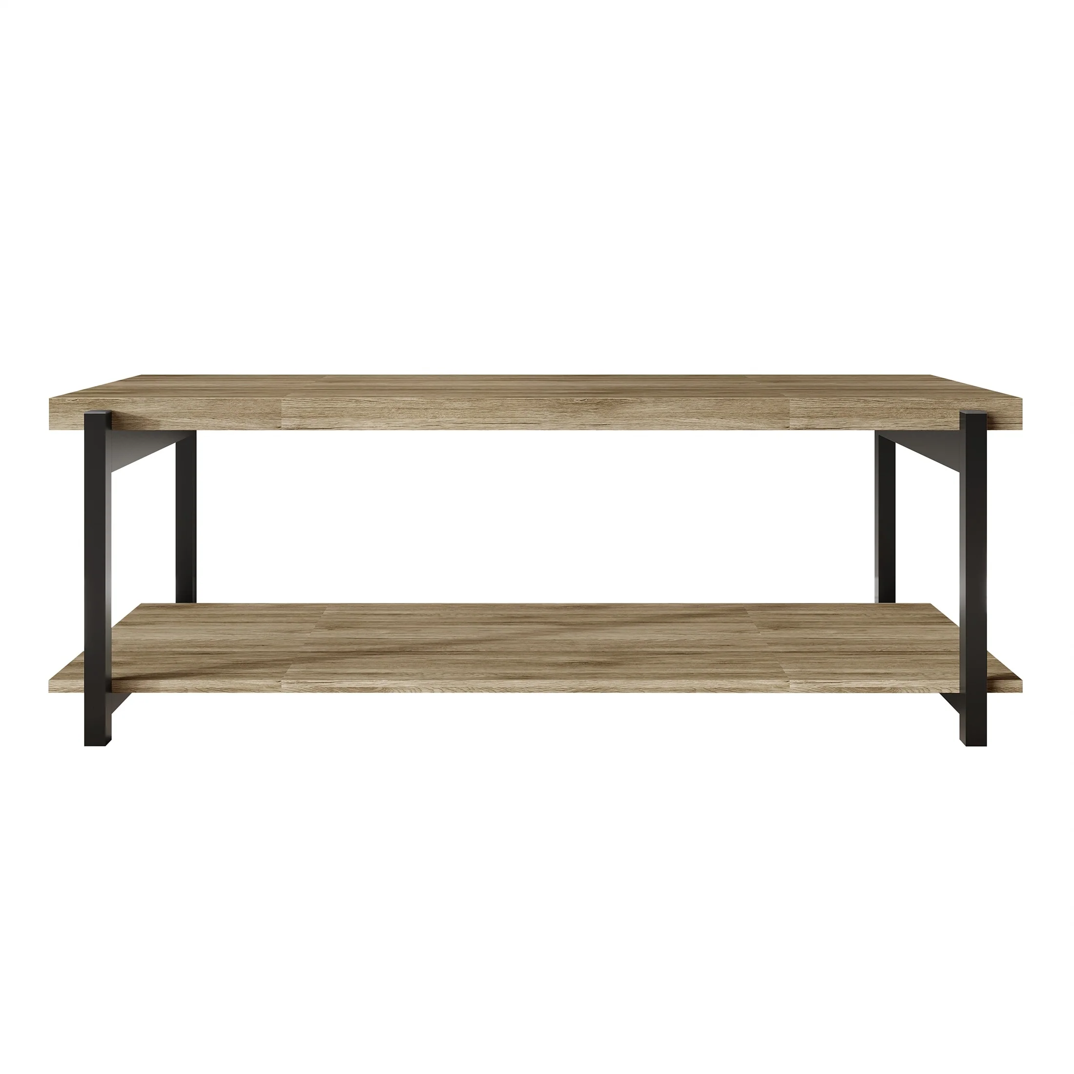 CraftPorch Rustic Metal TV Stand