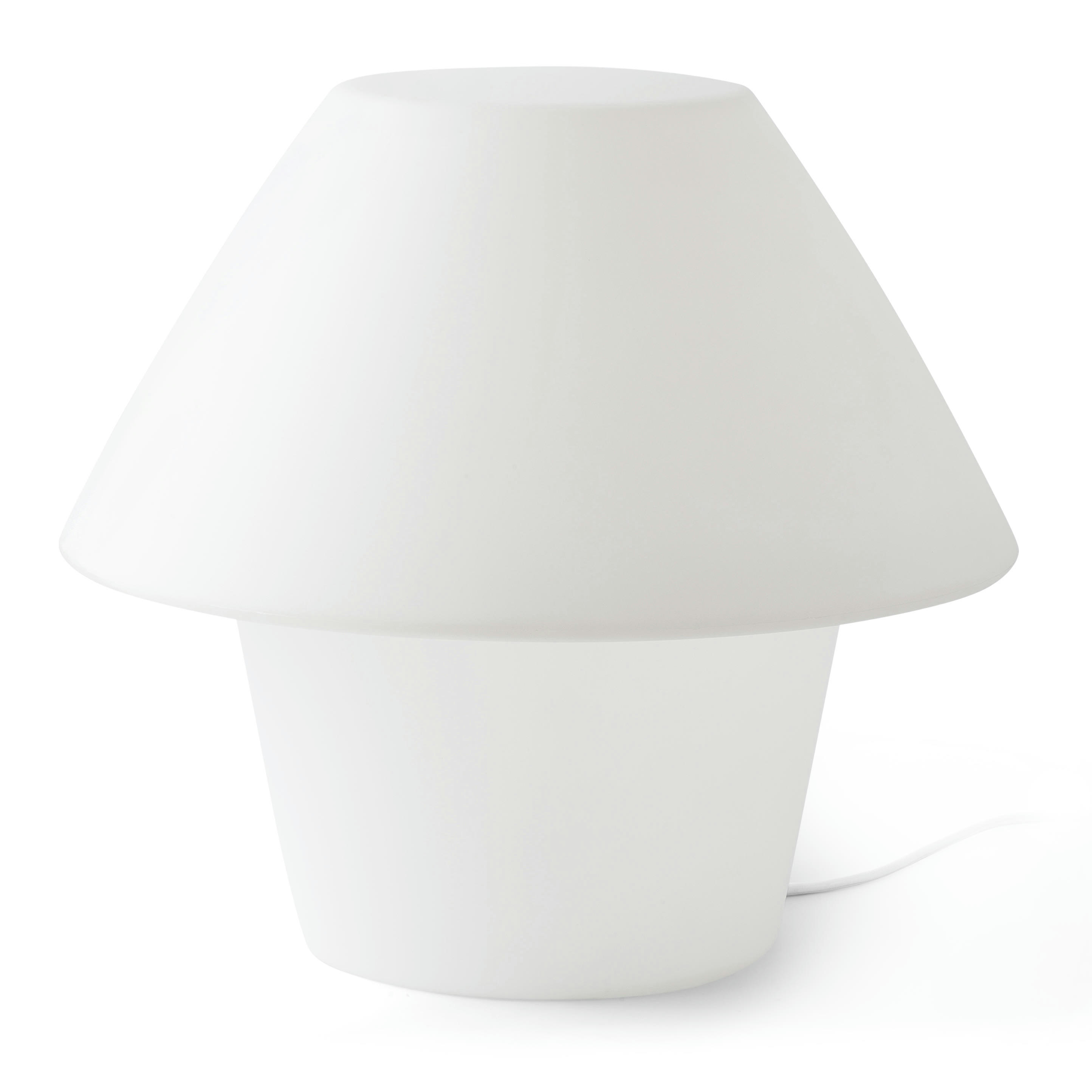 VERSUS - Lampadaire extérieur en plastique synthétique blanc