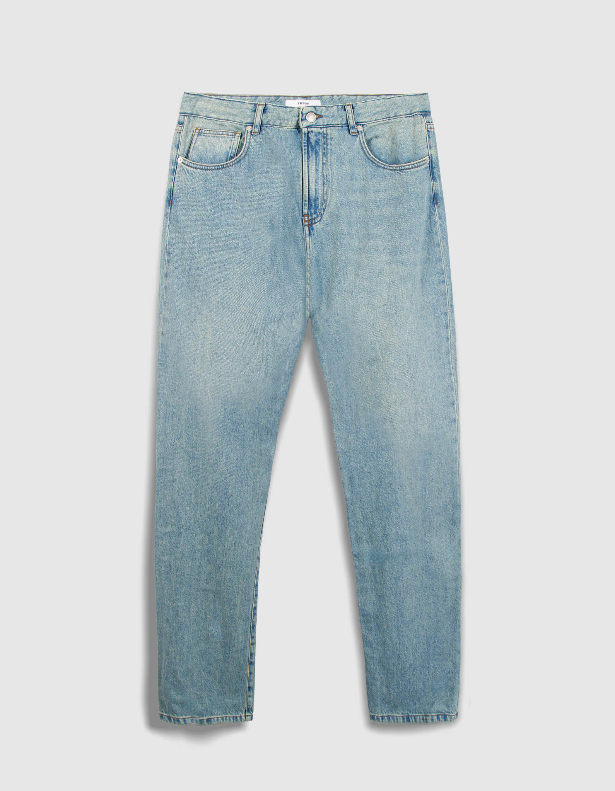 Jean droit bleu Serge Homme