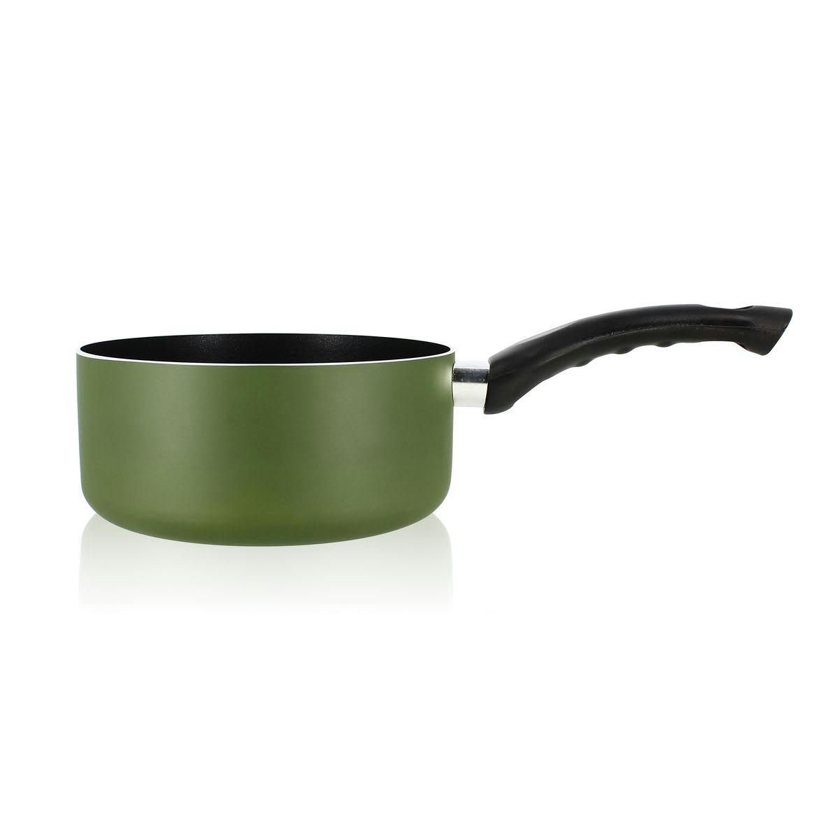 OLIVIA - Casserole revêtement anti-adhésif en aluminium Ø18cm