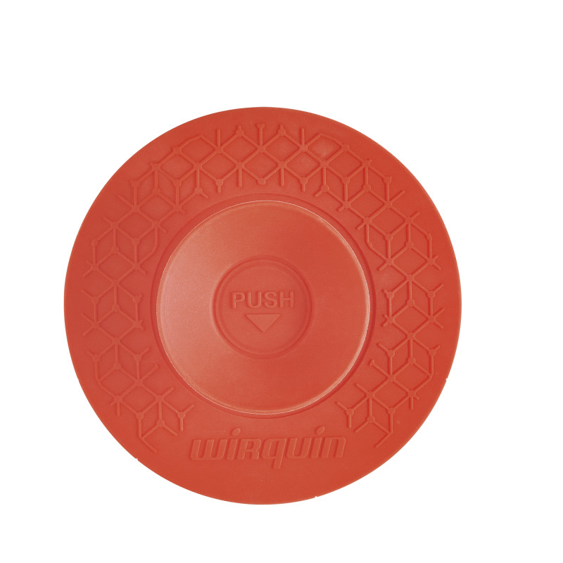 Bouchon universel Uppy 2-en-1 rouge Ø 110 mm WIRQUIN