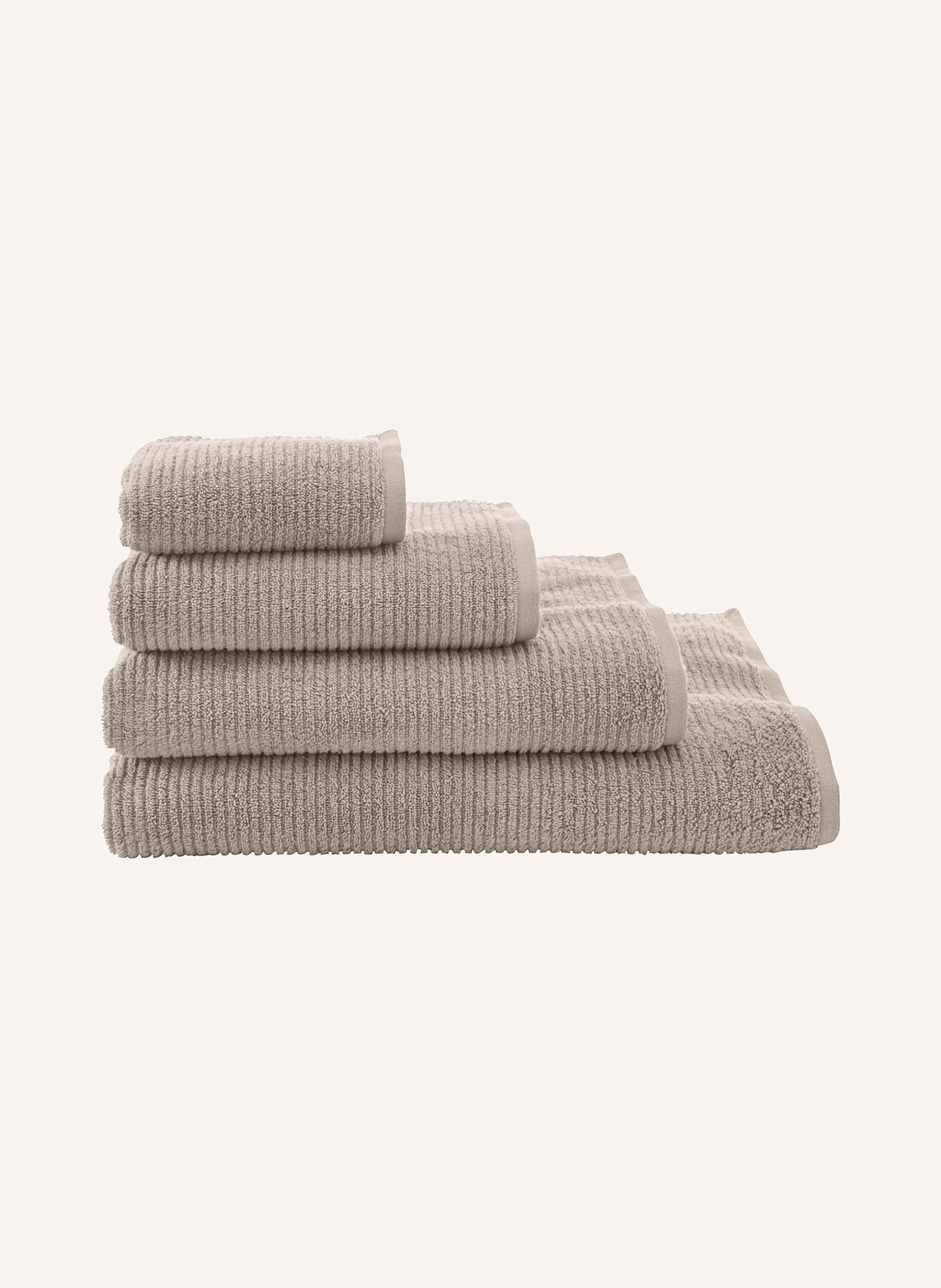 hessnatur Frottier Handtuch Rippstruktur