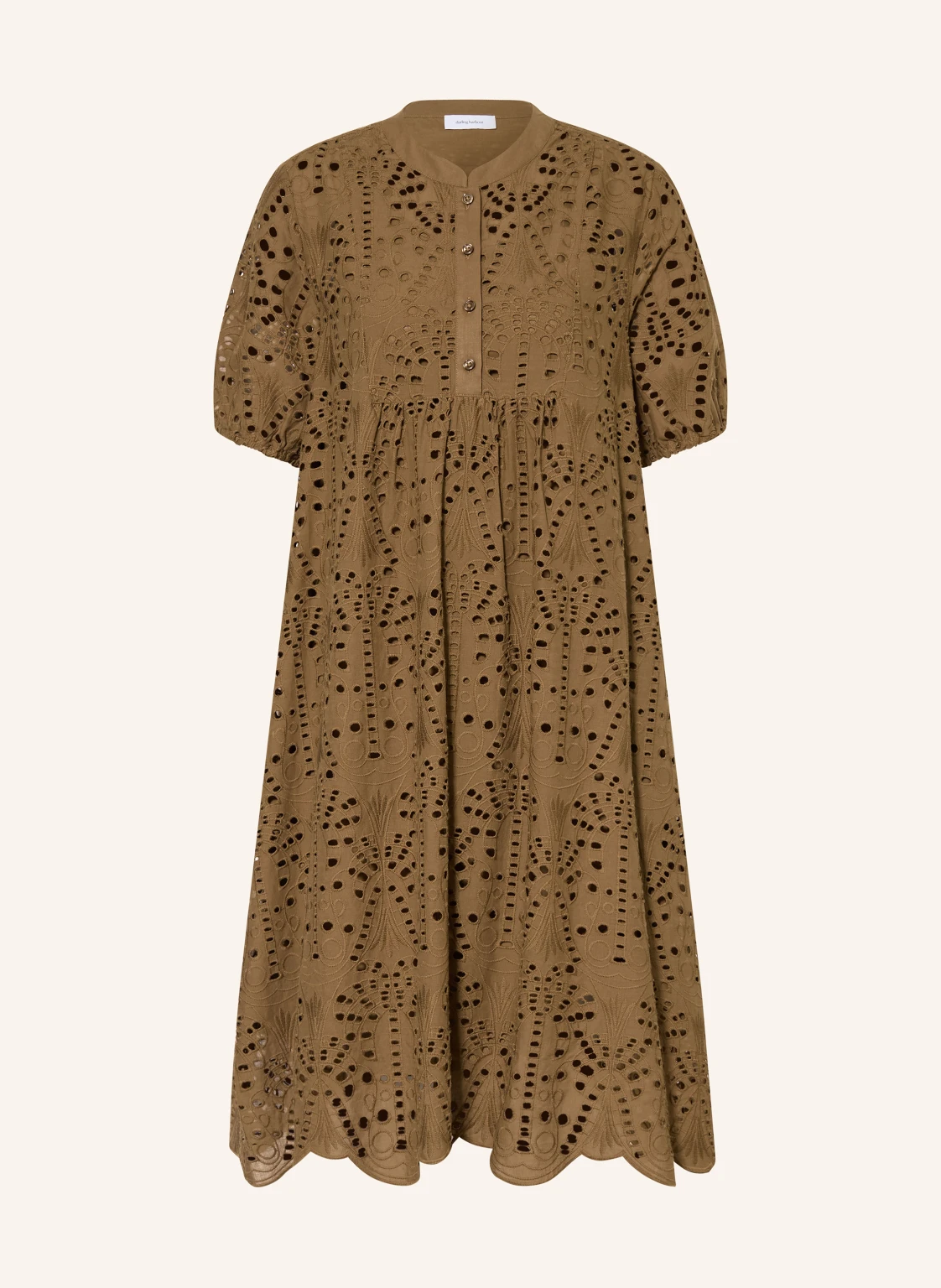 darling harbour Kleid mit Lochspitze