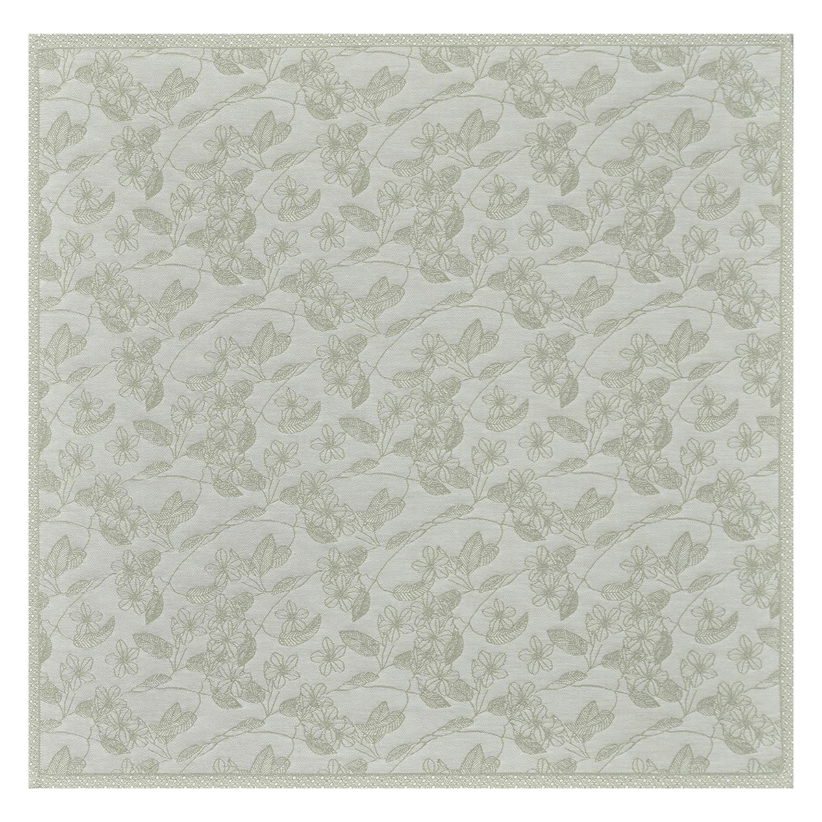 ESSENTIEL GRAVURE - Serviette en coton nature 58 x 58