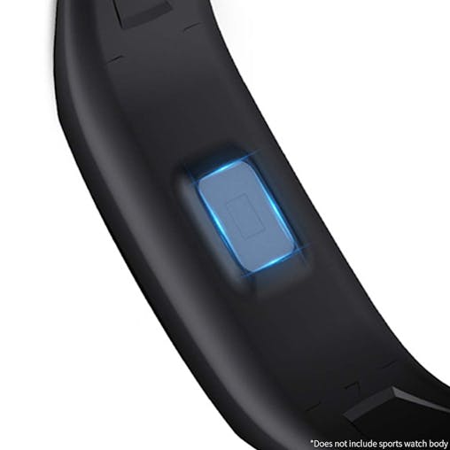 SOGA Smart Watch Compatible Strap Adjustable Replacement Wristband Bracelet Black