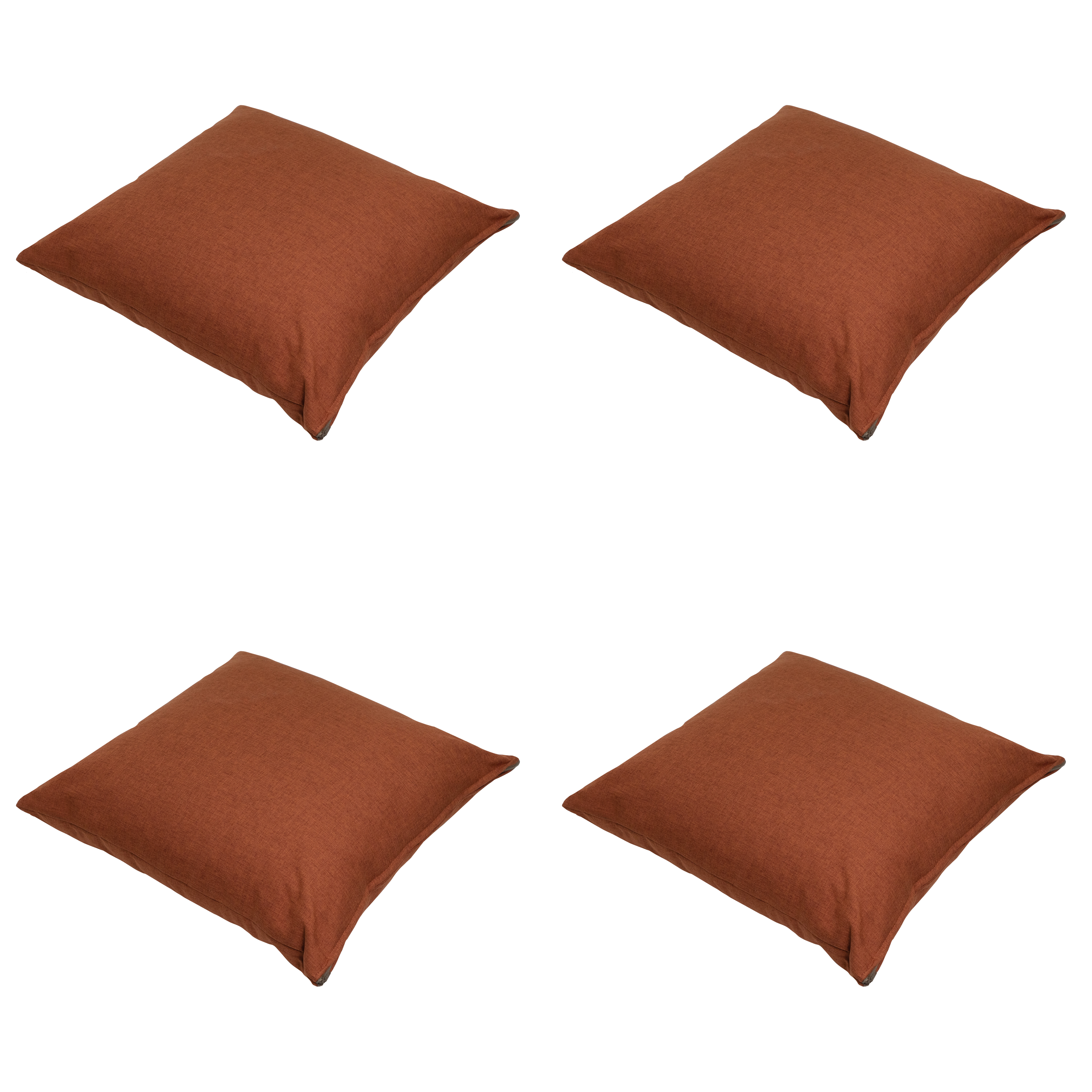 Madison sierkussen Best deal - rood - 60x60x10cm - set van 4