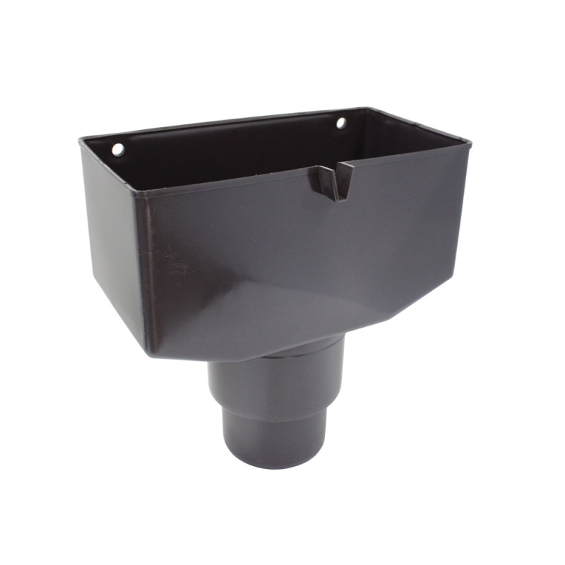 Collecteur d'eau de pluie brun Ø 80 - 100 mm