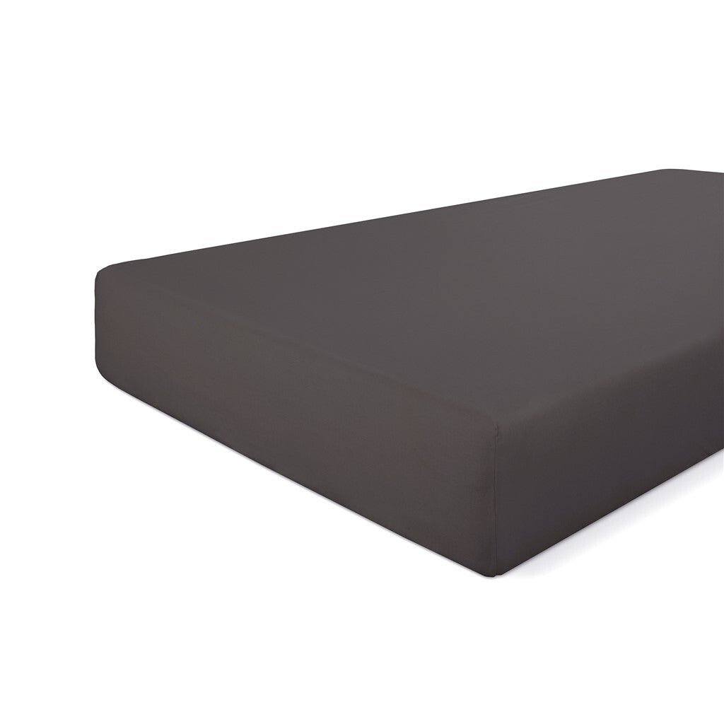 Walra - Hoeslaken Katoen - 90x220 cm - Antraciet