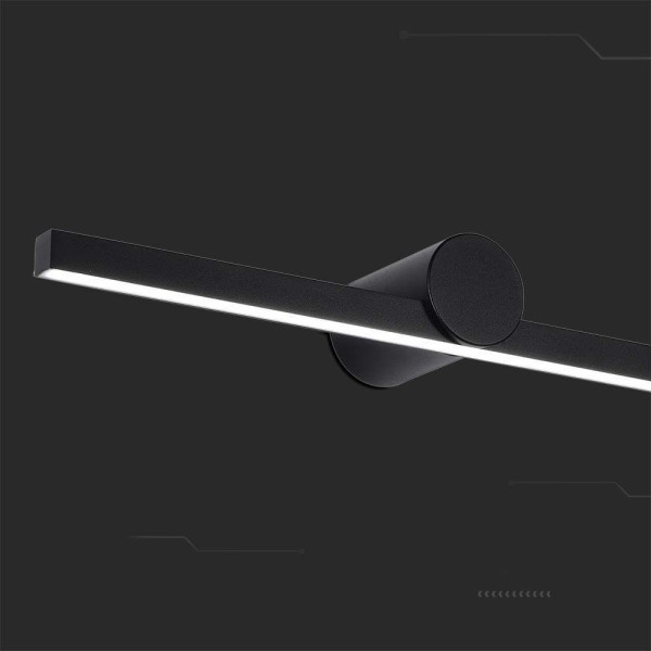 Kinkiet VT-7022-B obrazówka czarny LED 1x10W 1530lm IP65 V-TAC